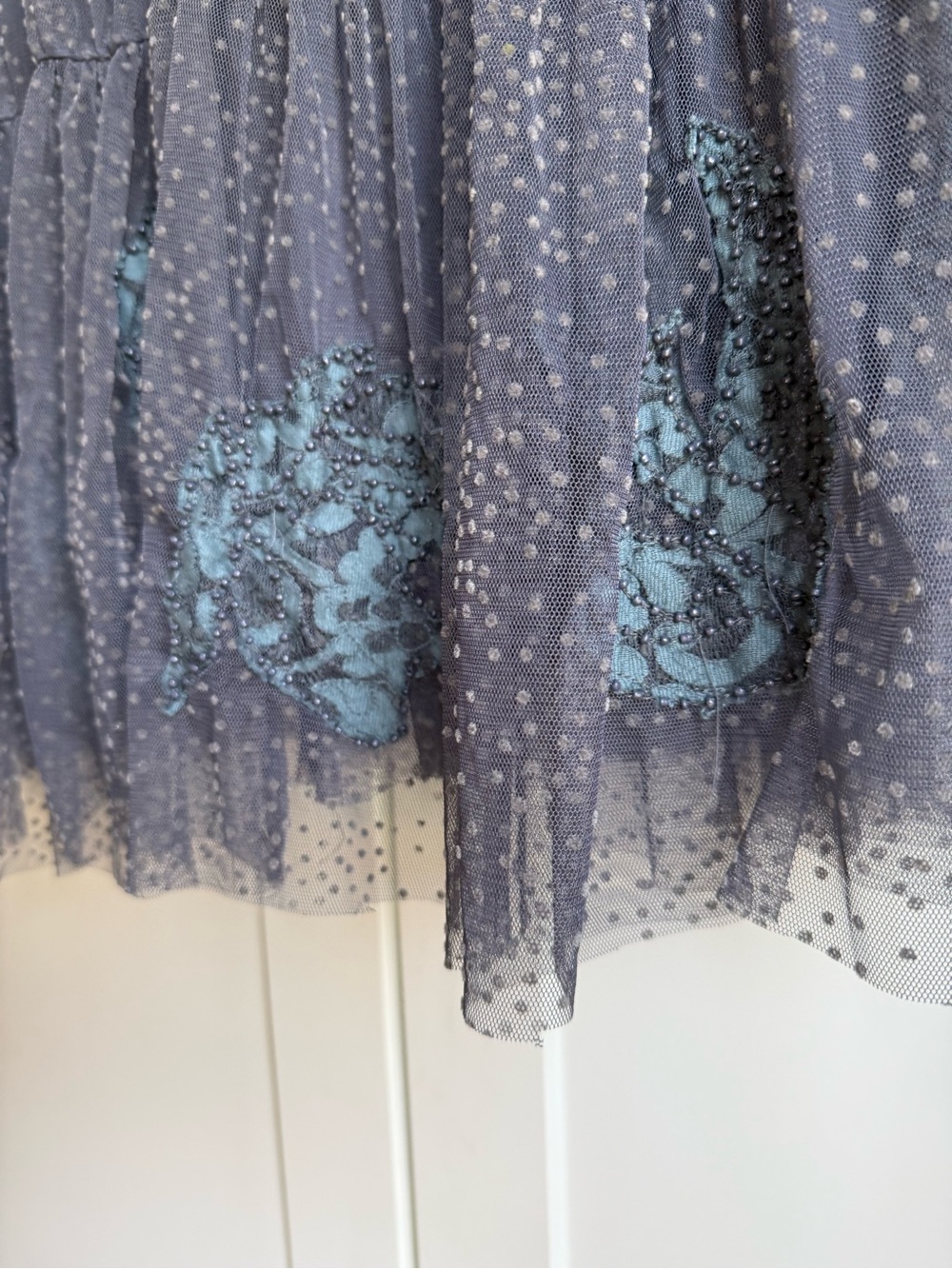 Anthropologie Neomia Applique Lace Tunic Blouse | XL - Picture 6 of 8